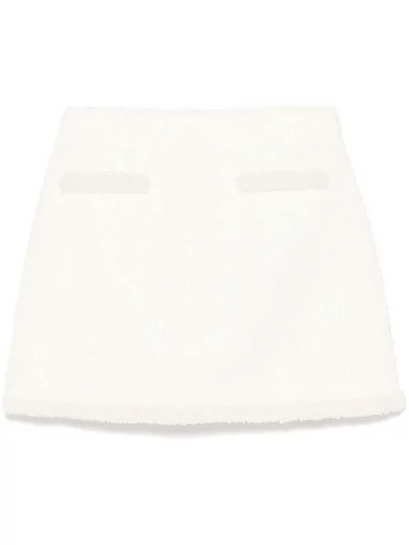 Mała mały spódnica mini Self-portrait z perełkami