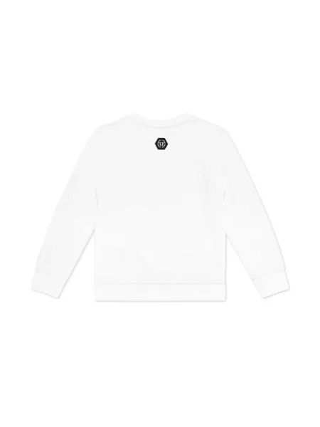 Bluza dziecięca Philipp Plein biała