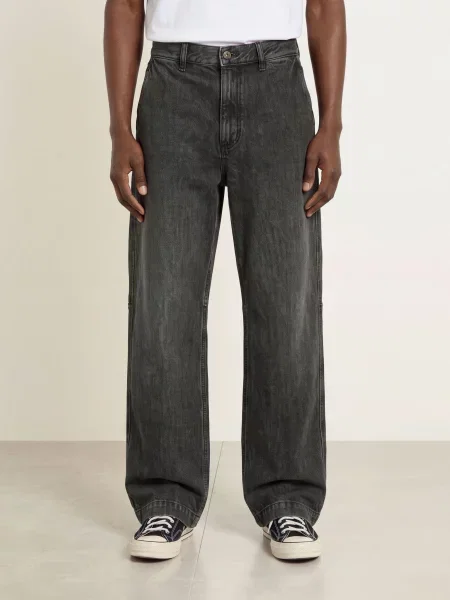 Hugo Džíny Alton Regular Fit medium grey šedé