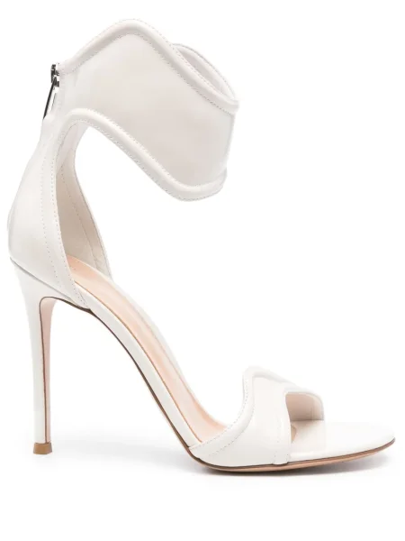 Sandale Gianvito Rossi alb
