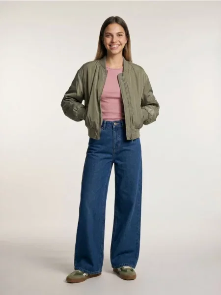 Sinsay Bunda bomber olivová