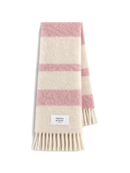 Fular Maison Kitsune cu franjuri
