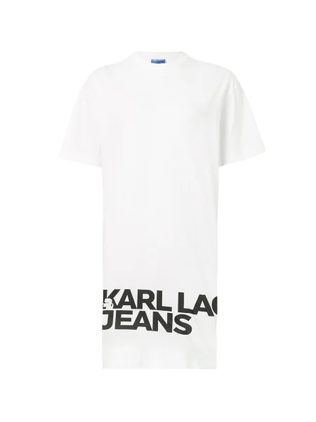KARL LAGERFELD JEANS Rochie negru alb