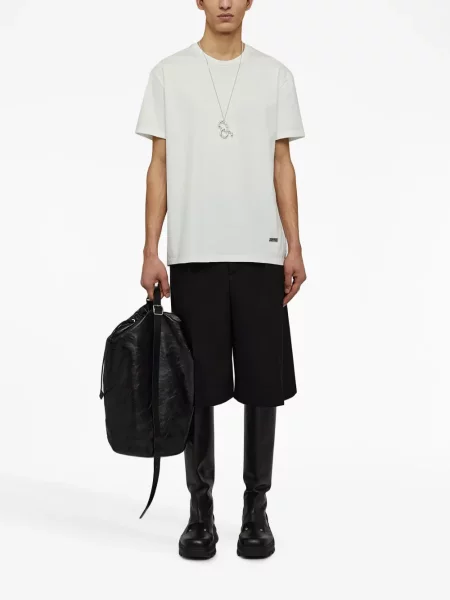 Marškinėliai Jil Sander balta
