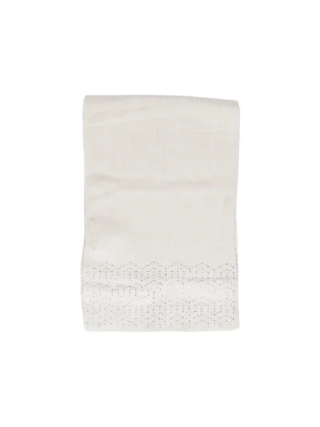 Fular Pieces cu paiete gri