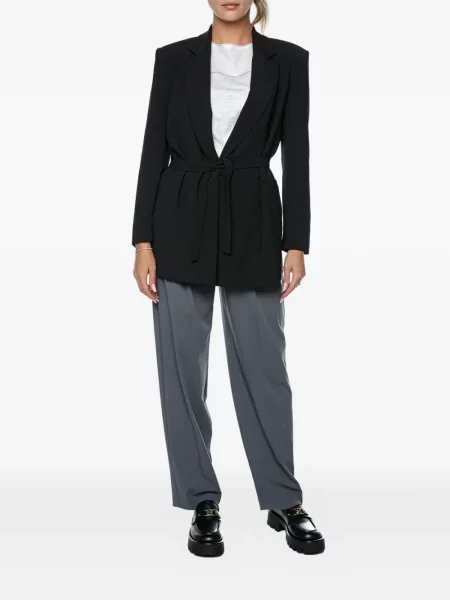 Cu centură sacou Armani Exchange negru