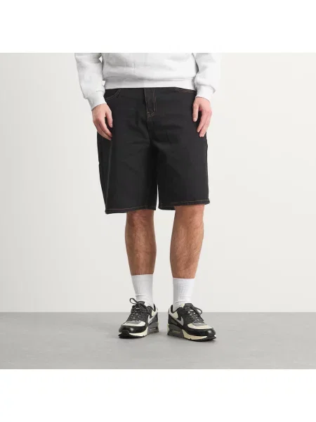 Szorty jeansowe Butter Goods czarne