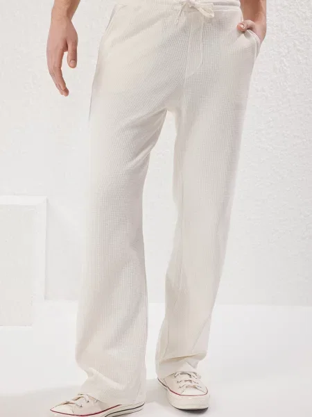 Trendyol Pantaloni ecru