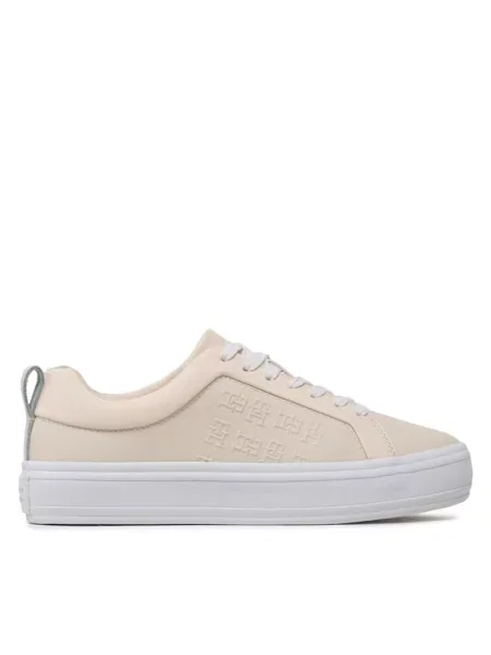 Αθλητικά Tommy Hilfiger μπεζ