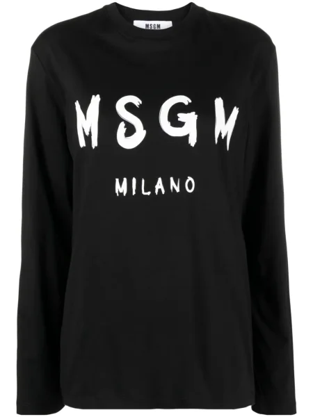 Tricou Msgm cu imagine negru
