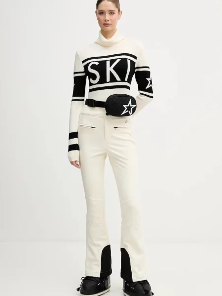 Perfect Moment sweter z wełny merino Schild beżowy