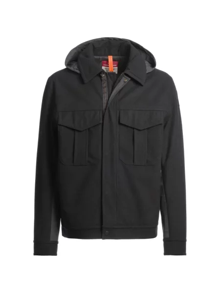 Geacă Parajumpers cu glugă negru
