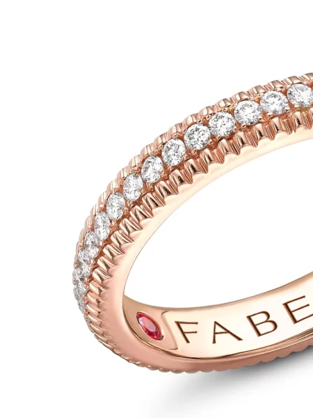 Žiedas Fabergé rožinė
