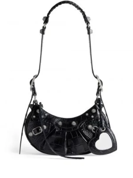 Geantă Balenciaga Le Cagole negru