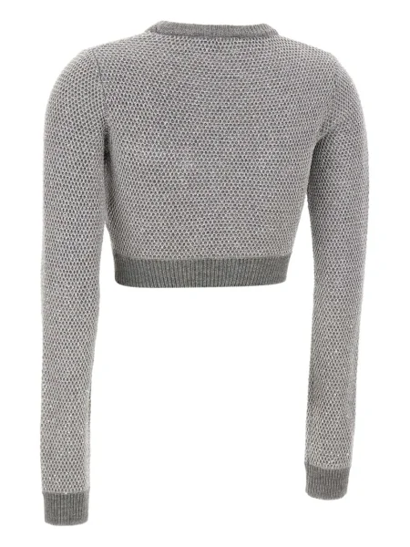 Pulover Elisabetta Franchi tricotate gri