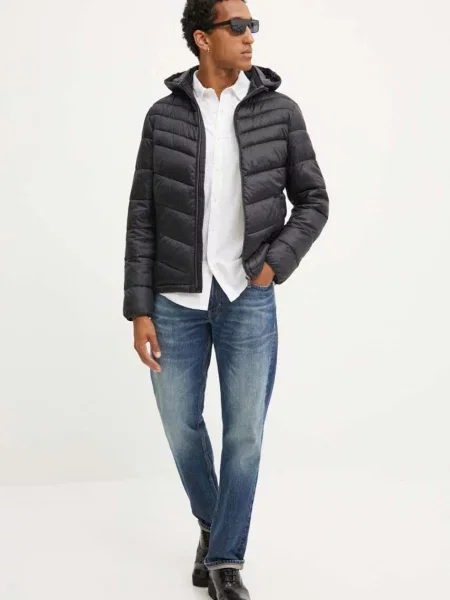 Сорочка Guess Jeans slim класичний комір білий