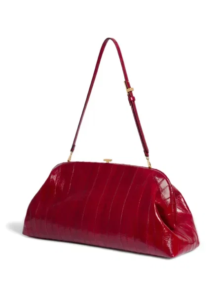 Kopertówka Alberta Ferretti w paski czerwona