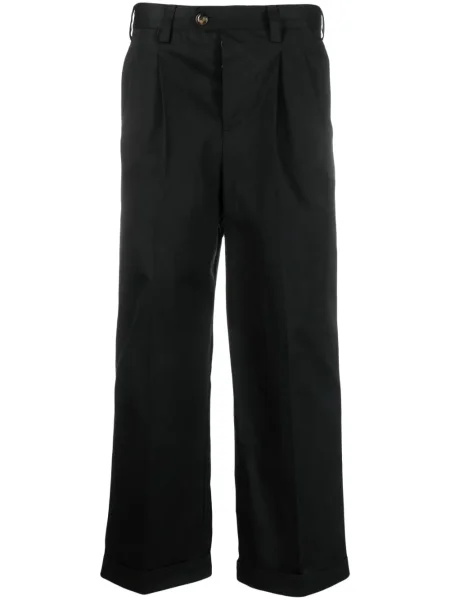 Cropp pantaloni Pt Torino plisate negru