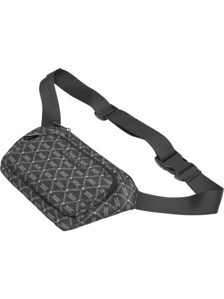 Karl Kani Torbica za okrog pasu siva / črna zelena