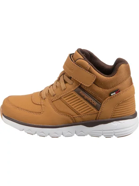 Detské topánky KangaROOS K-TS Caspo EV RTX tan/dark brown hnedá