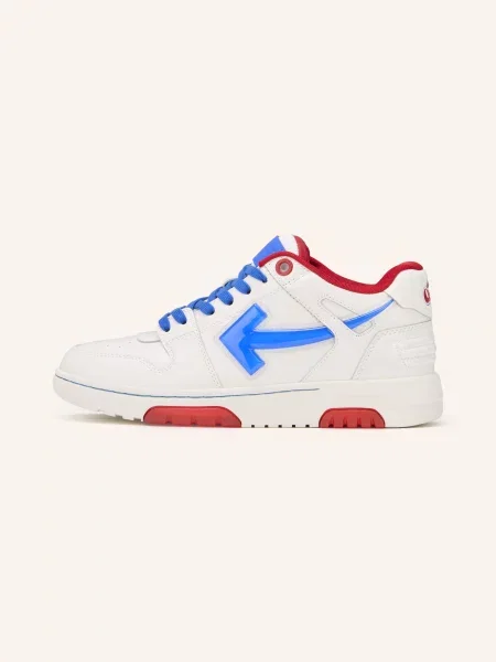 Off-White Tenisky Out Of Office / červená / modrá bílá