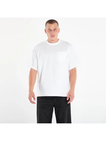T-shirt The North Face M Dome Relaxed Ss Pocket Tee TNF White M biała
