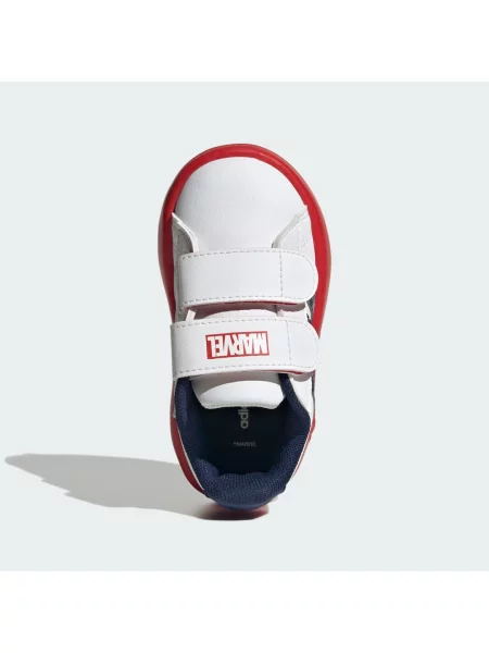 BOTY ADIDAS MARVEL SPIDER-MAN GRAND COURT PRO NEMLUVŇATA bílé