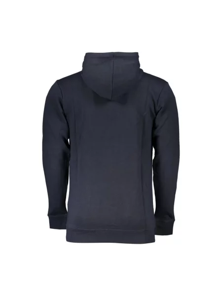 Bluza z kapturem Cavalli Class z kapturem niebieska