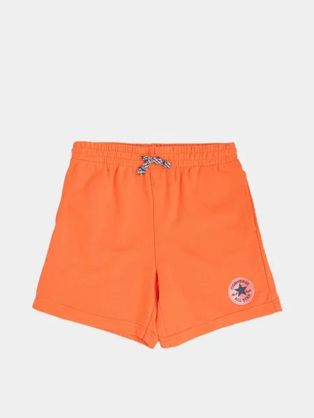 Дитячі Спортивні шорти CONVERSE TRAIL MIX SHORT бавовна/поліестер помаранчевий