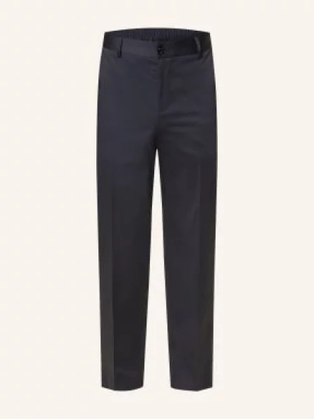 Joop! Spodnie Do Garnituru River O Kroju Extra Slim Fit blau niebieskie