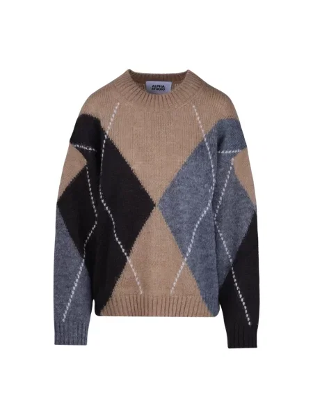 Sweter Alpha Studio wełniany