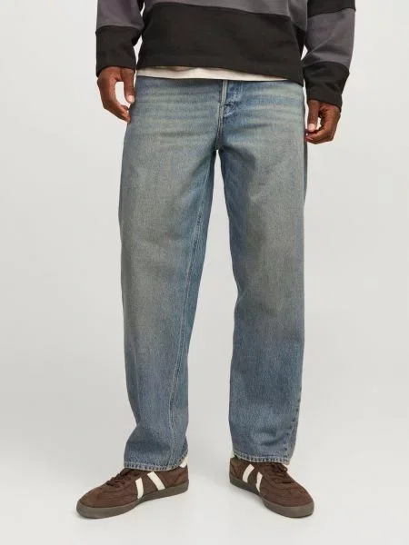 JACK & JONES Džínsy JJIEDDIE denim modrá