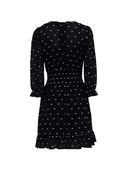 Rochie mini Maje cu funde de costum negru