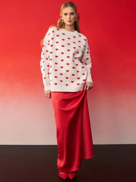 Gepur Спідниця максі червоний