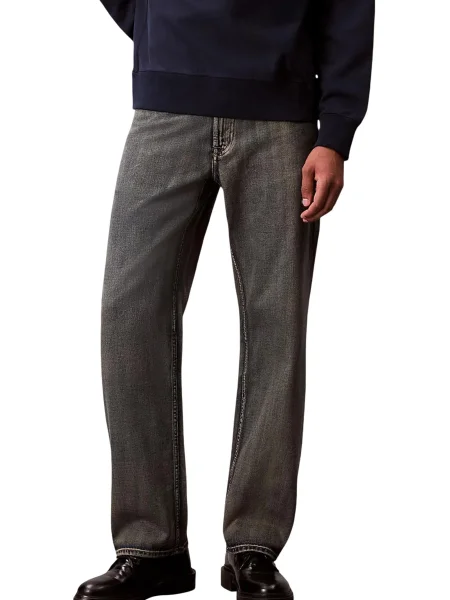 Kavbojke Calvin Klein črna