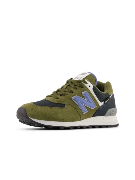 New balance Nízke tenisky kráľovská modrá / olivová / čierna biela