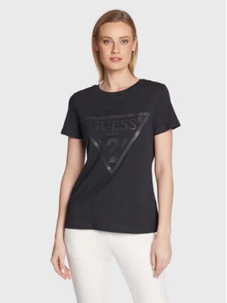 Guess Tricou Adele negru