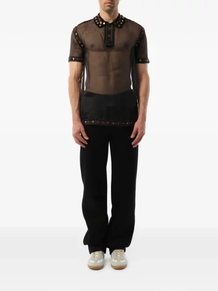 Tricou polo Givenchy negru