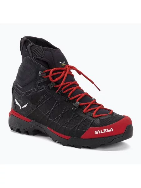 Buty trekkingowe Salewa Ortles Light Mid PTX flame/black czarne