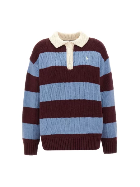 Sweter Polo Ralph Lauren wełniany niebieski