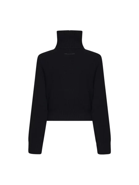 Kardigan Mm6 Maison Margiela wełniany niebieski
