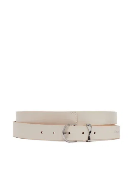 Calvin Klein de Damă Ck Must Organic Loop Belt alb