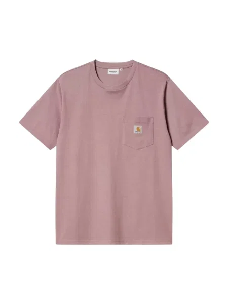Koszulka Carhartt Wip fioletowa