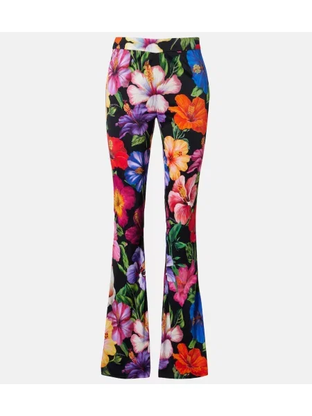 Pantaloni Dolce&gabbana cu model floral evazate