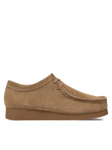 Mokasíny Clarks Wallabeeevo hnedá