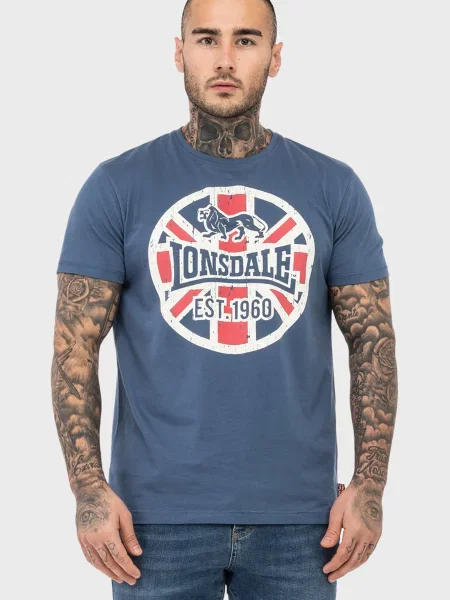 Футболка Lonsdale синя