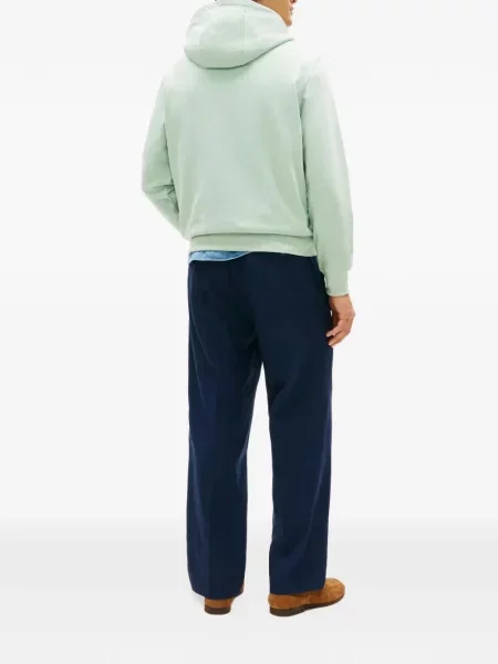 Hanorac cu glugă Tommy Hilfiger cu autograf verde