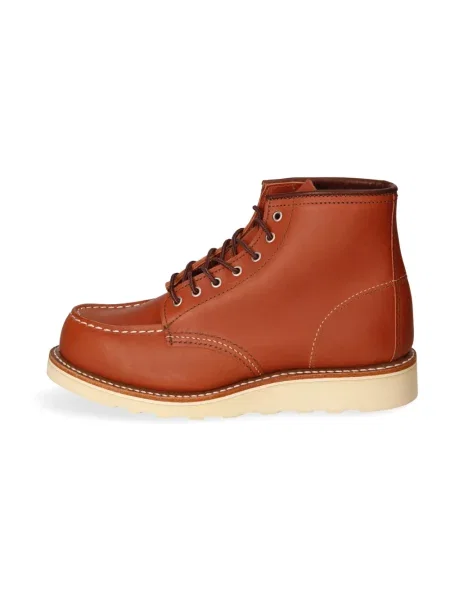 Botki Red Wing Shoes skórzane czerwone