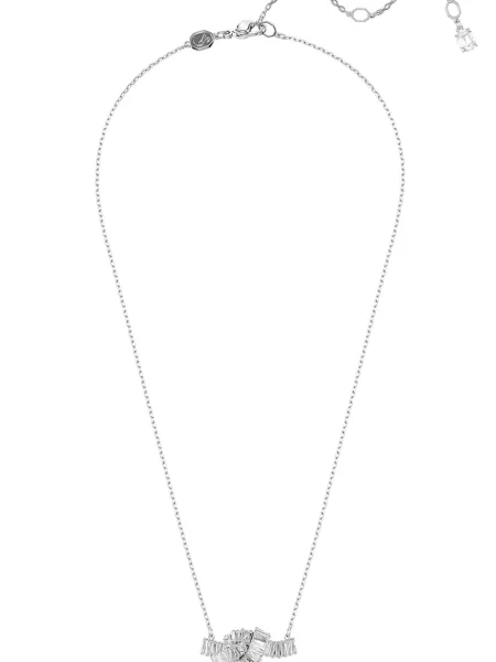 Naszyjnik Swarovski biały