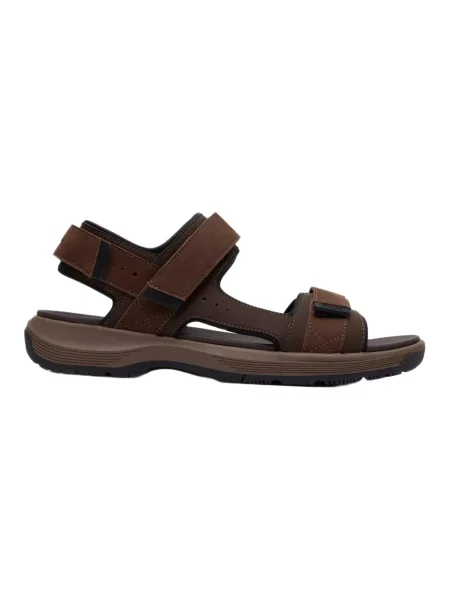 Sandały Clarks brązowe